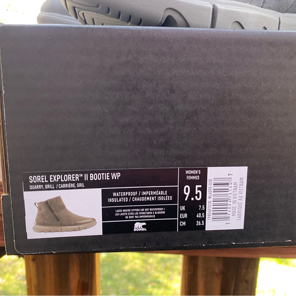 New Sorel Explorer Ii Boot